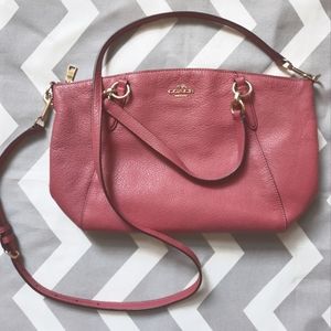 Coach crossbody light rose pink